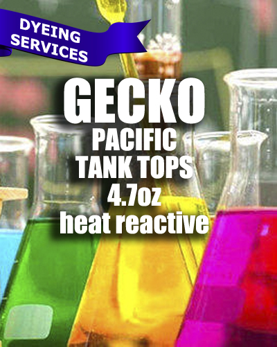 GECKO Dyeing Pacific Tanktops